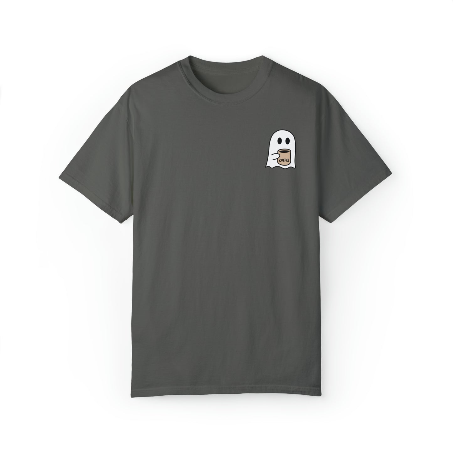 Spooky Coffee Unisex Comfort Colors T-shirt