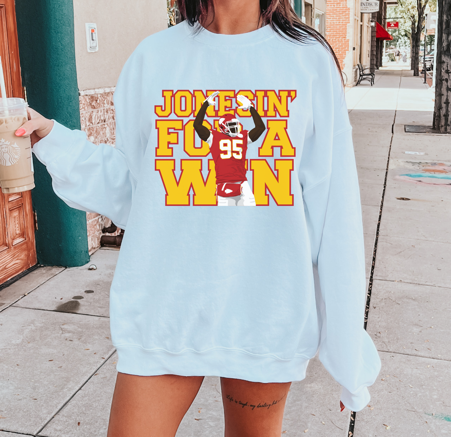 Jonesin' For A Win Adult Kansas City Chiefs Sweatshirt