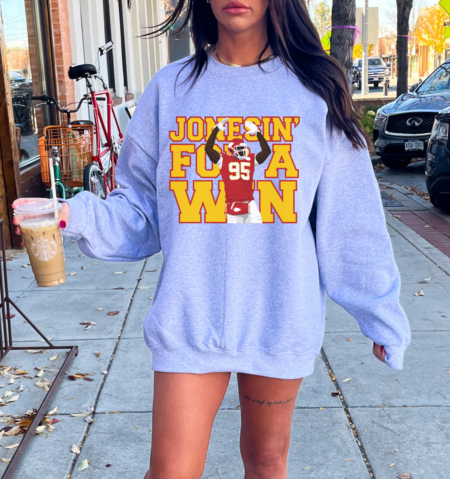Jonesin' For A Win Adult Kansas City Chiefs Sweatshirt