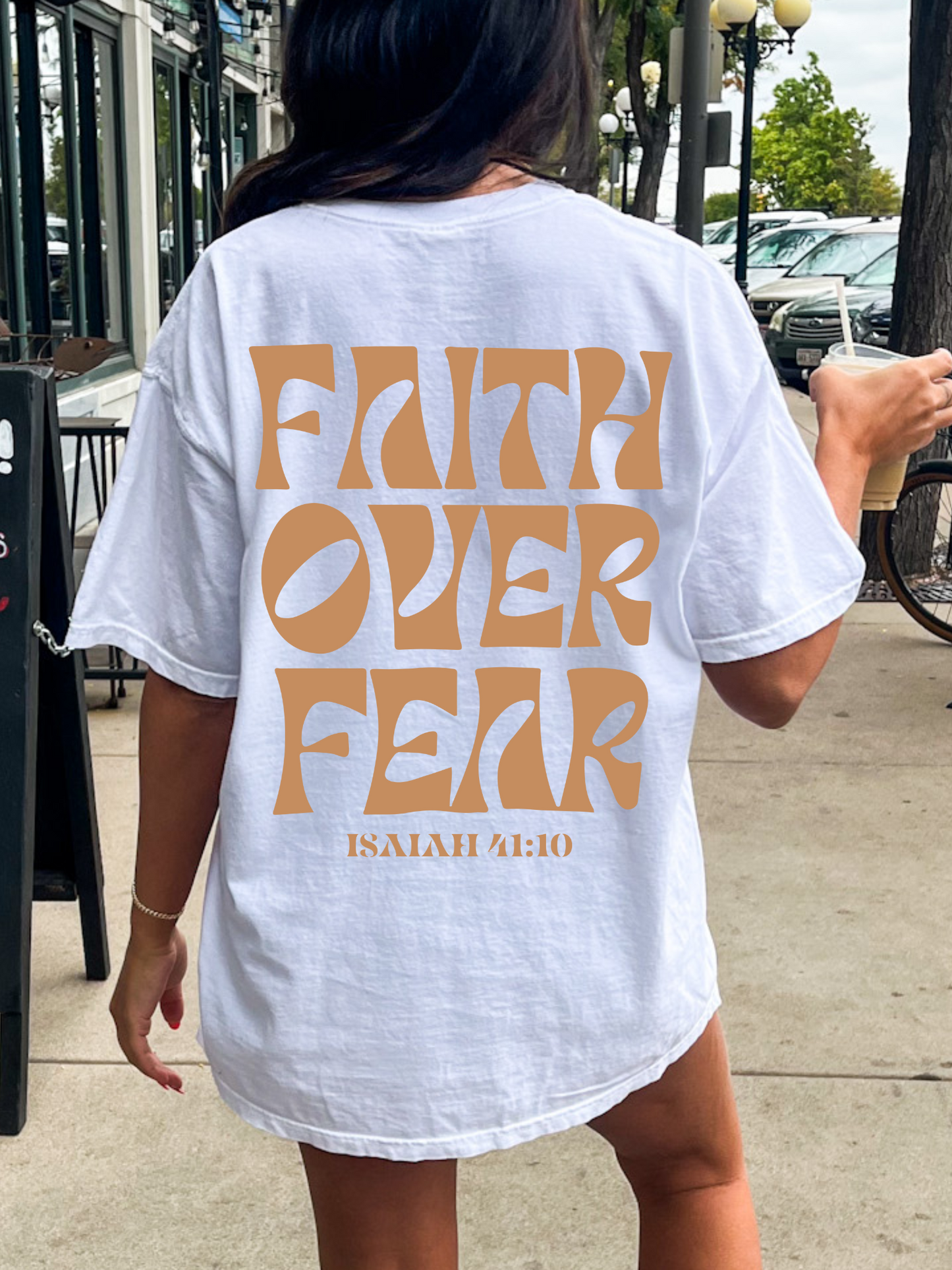 Faith Over Fear Adult Unisex T-Shirt