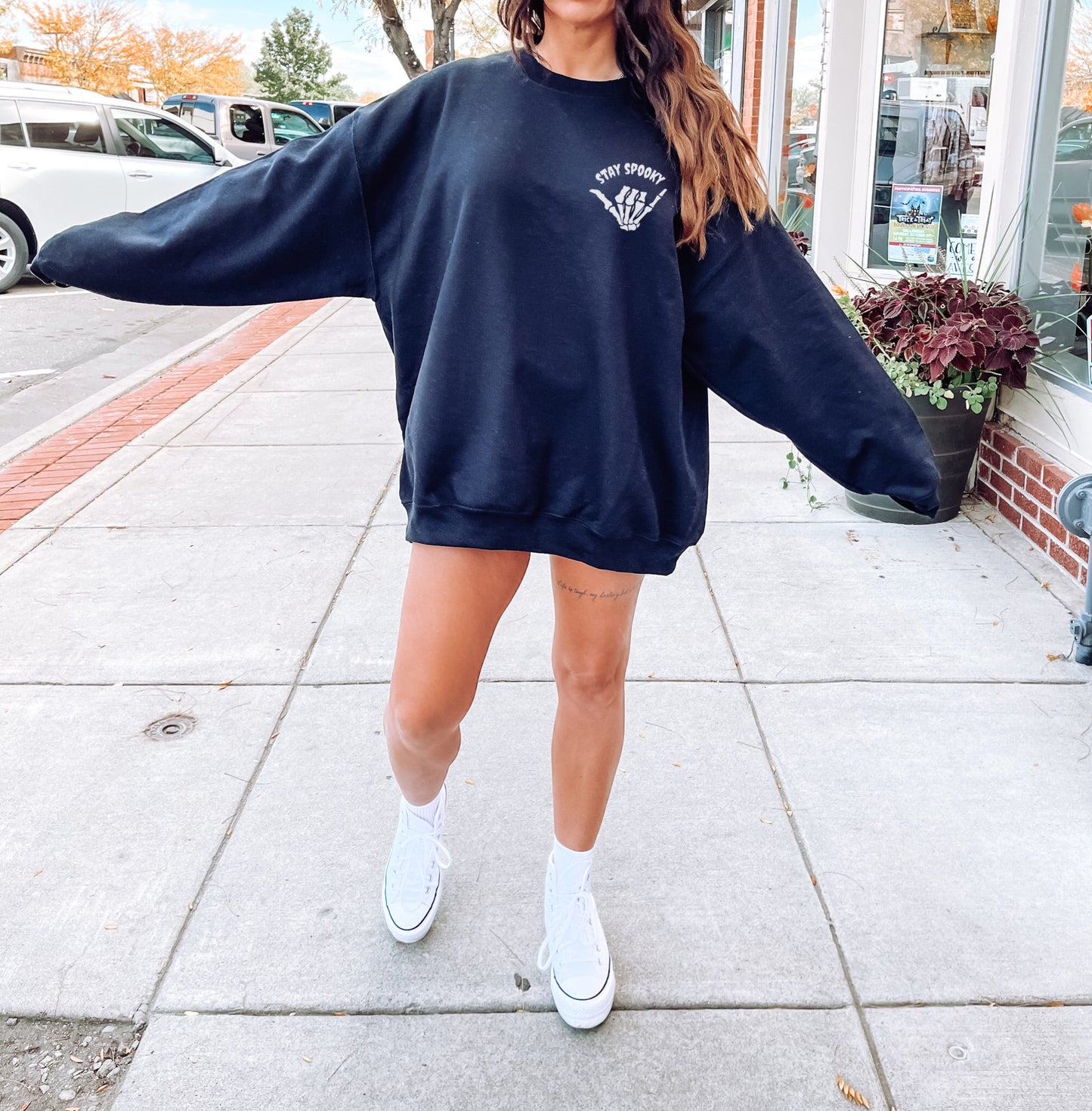 Stay Spooky Unisex Crewneck Sweatshirt
