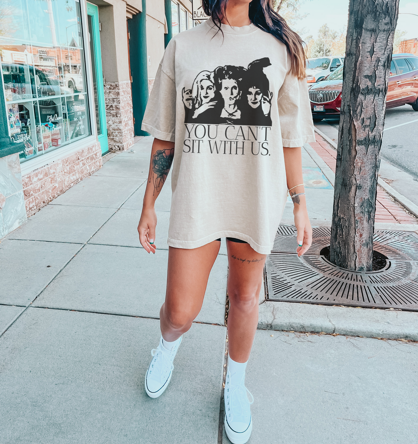 You Can't Sit With Us Unisex Comfort Colors T-shirt