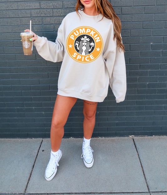 Pumpkin Spice Unisex Crewneck Sweatshirt