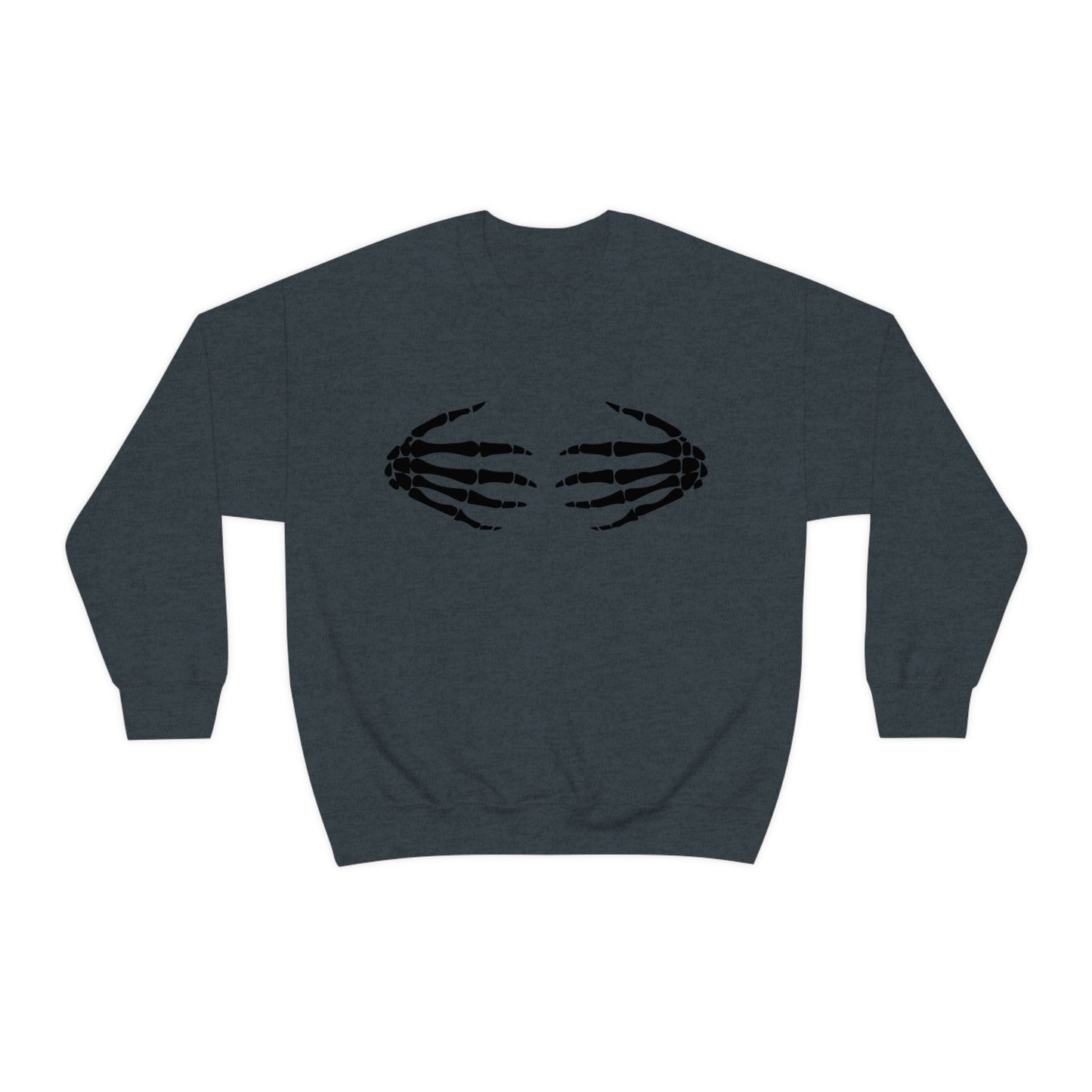 Skeleton Hands Crewneck Sweatshirt