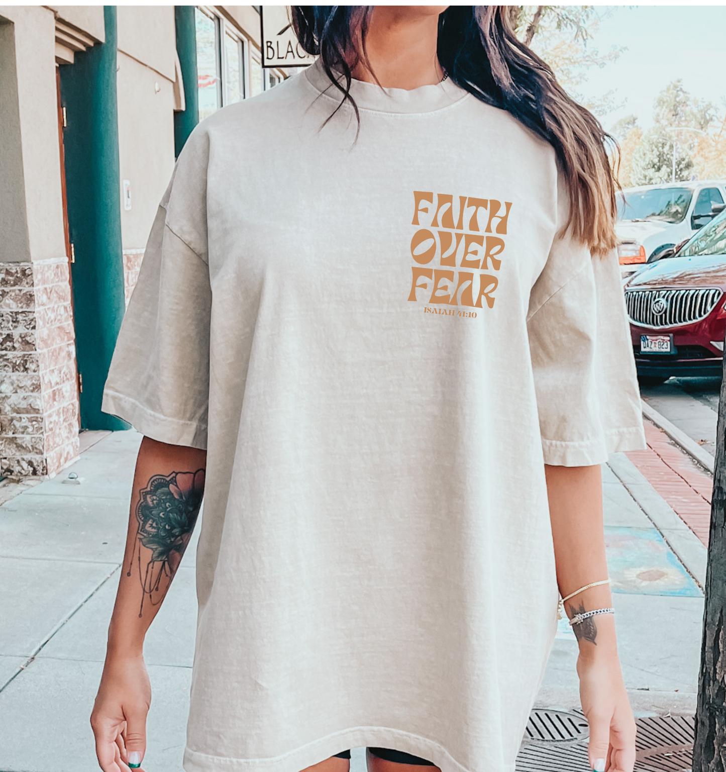 Faith Over Fear Adult Unisex T-Shirt