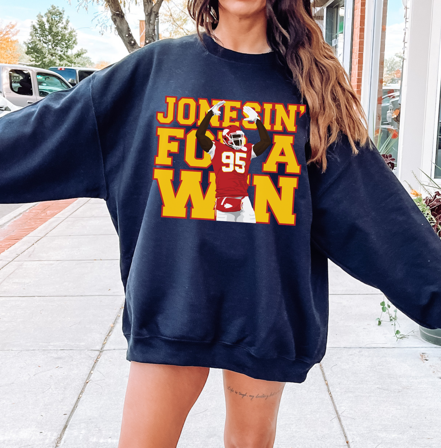 Jonesin' For A Win Adult Kansas City Chiefs Sweatshirt