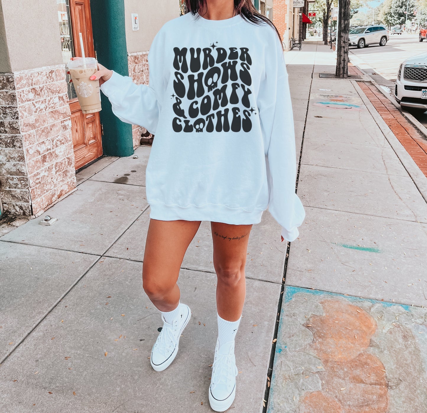 Murder Shows & Comfy Clothes Unisex Crewneck Sweatshirt