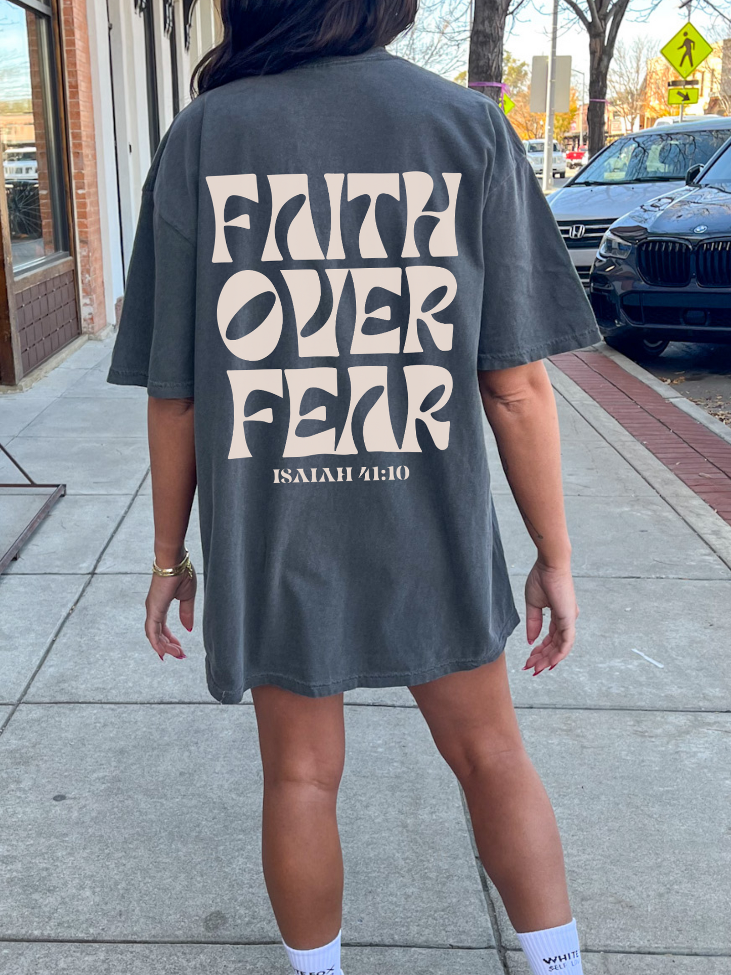 Faith Over Fear Adult Unisex T-Shirt