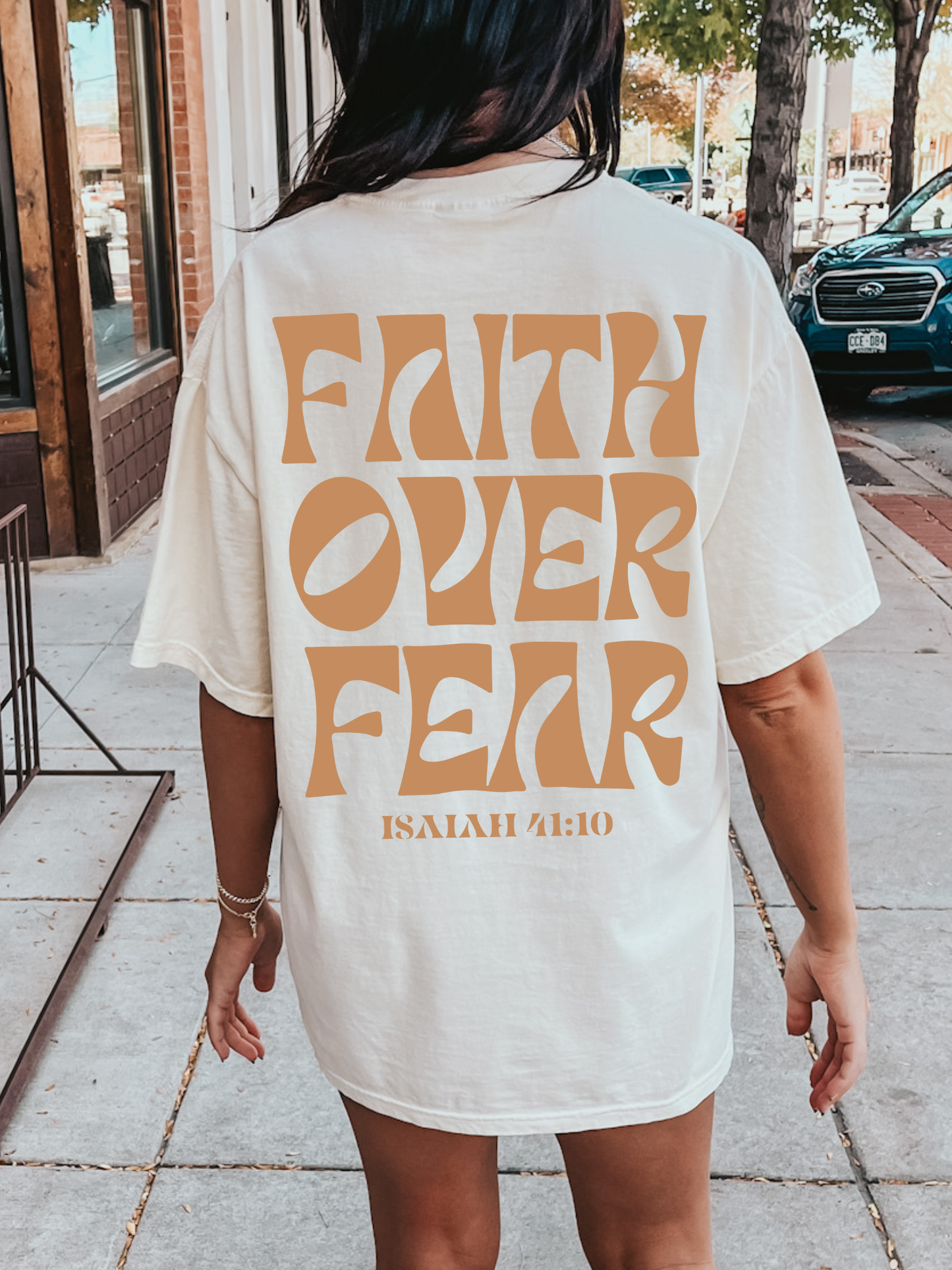 Faith Over Fear Adult Unisex T-Shirt