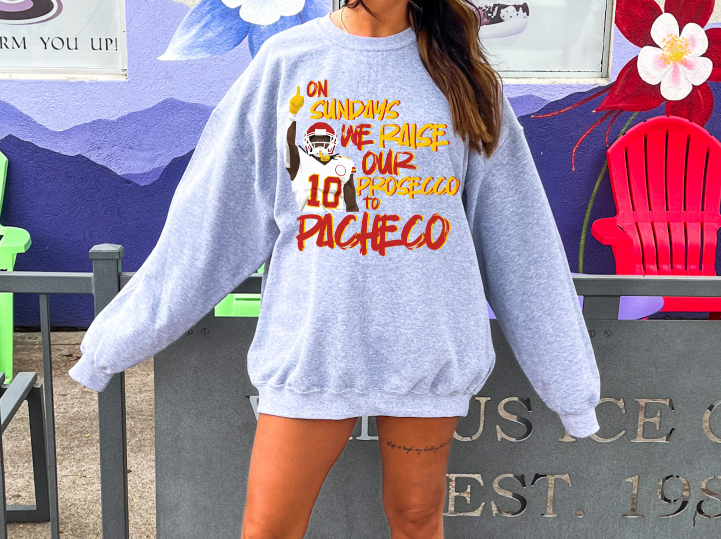 Pacheco & Prosecco Kansas City Adult Unisex Sweatshirt