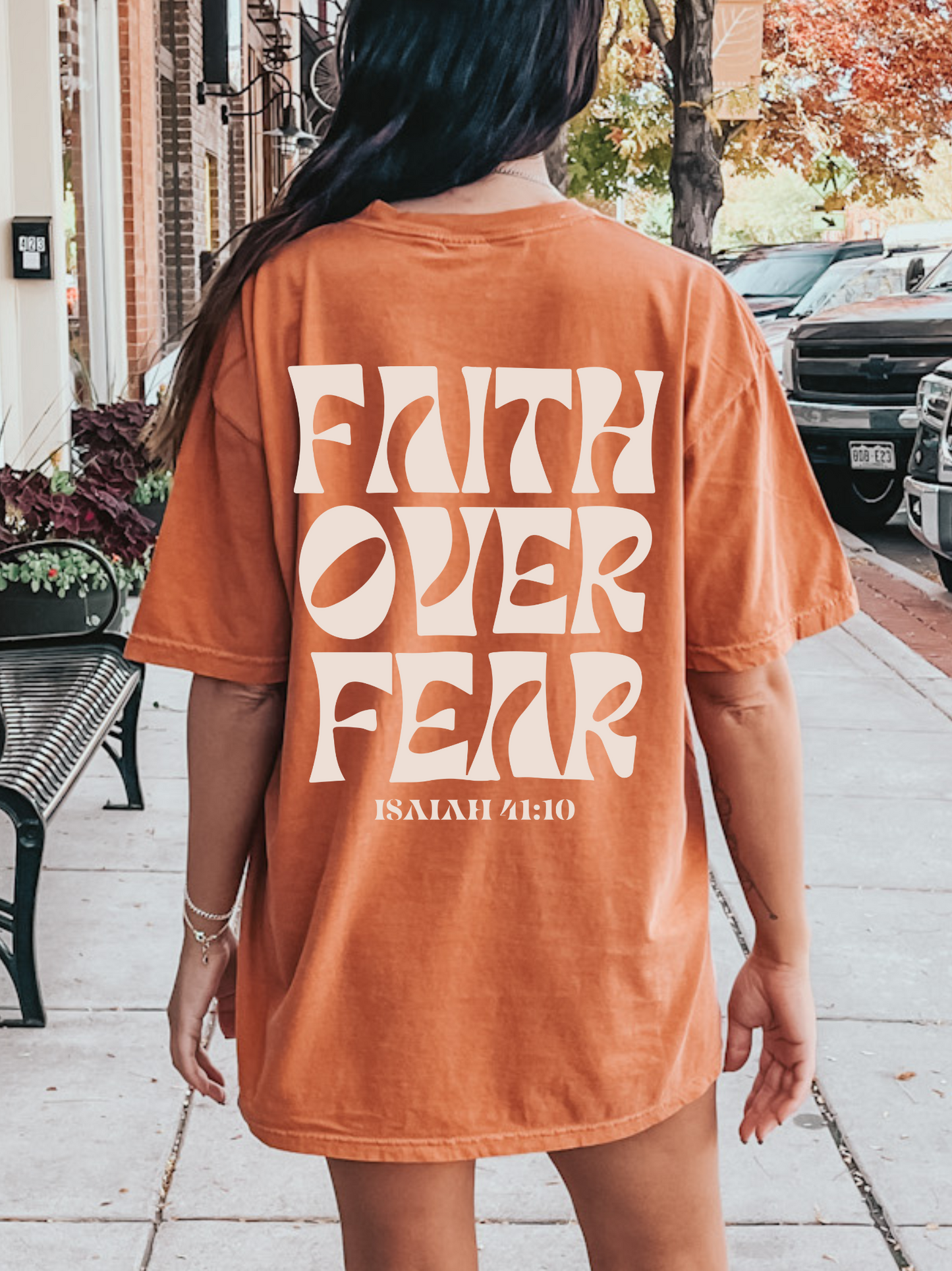 Faith Over Fear Adult Unisex T-Shirt