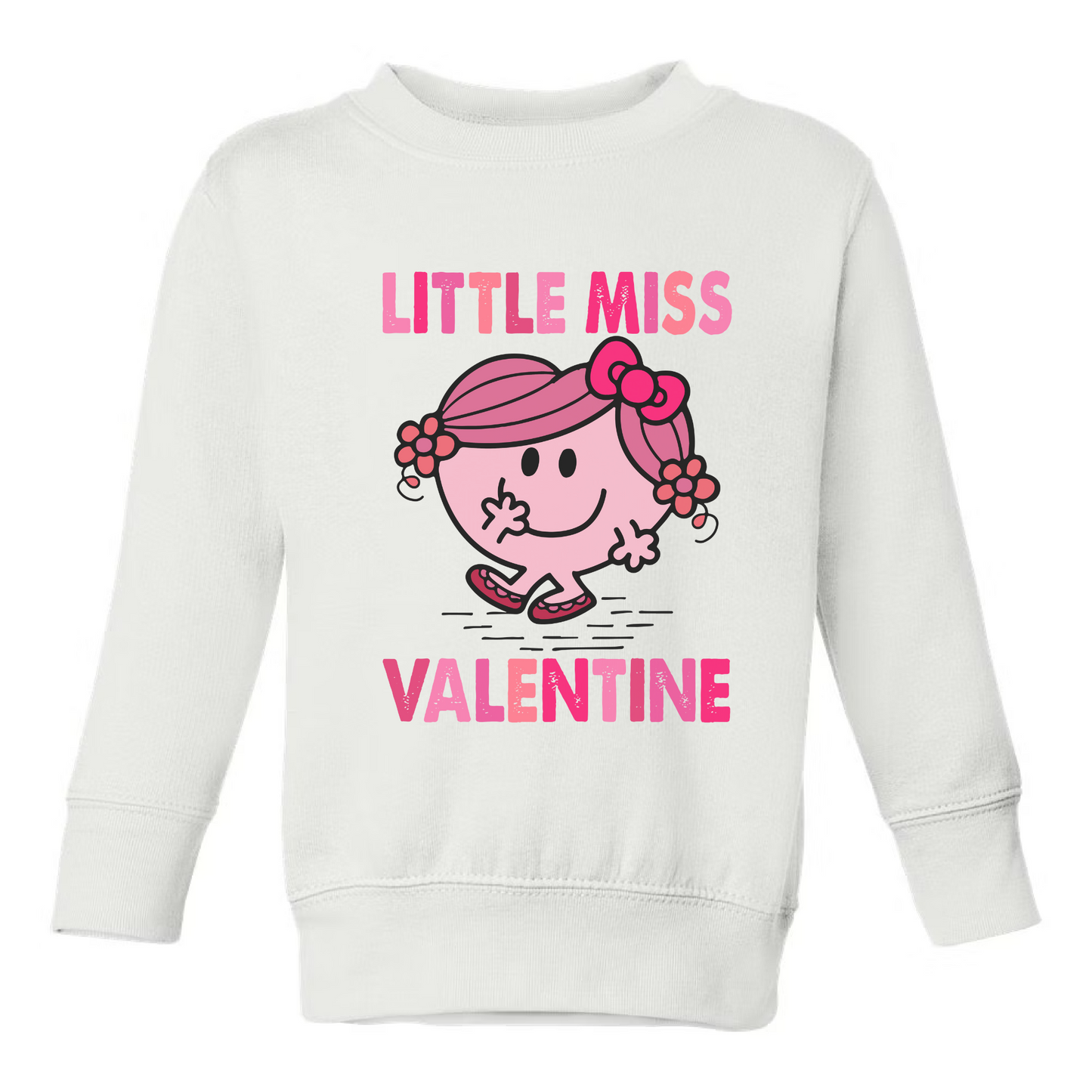 Little Miss Valentine Toddler Sweatshirt - PRE ORDER