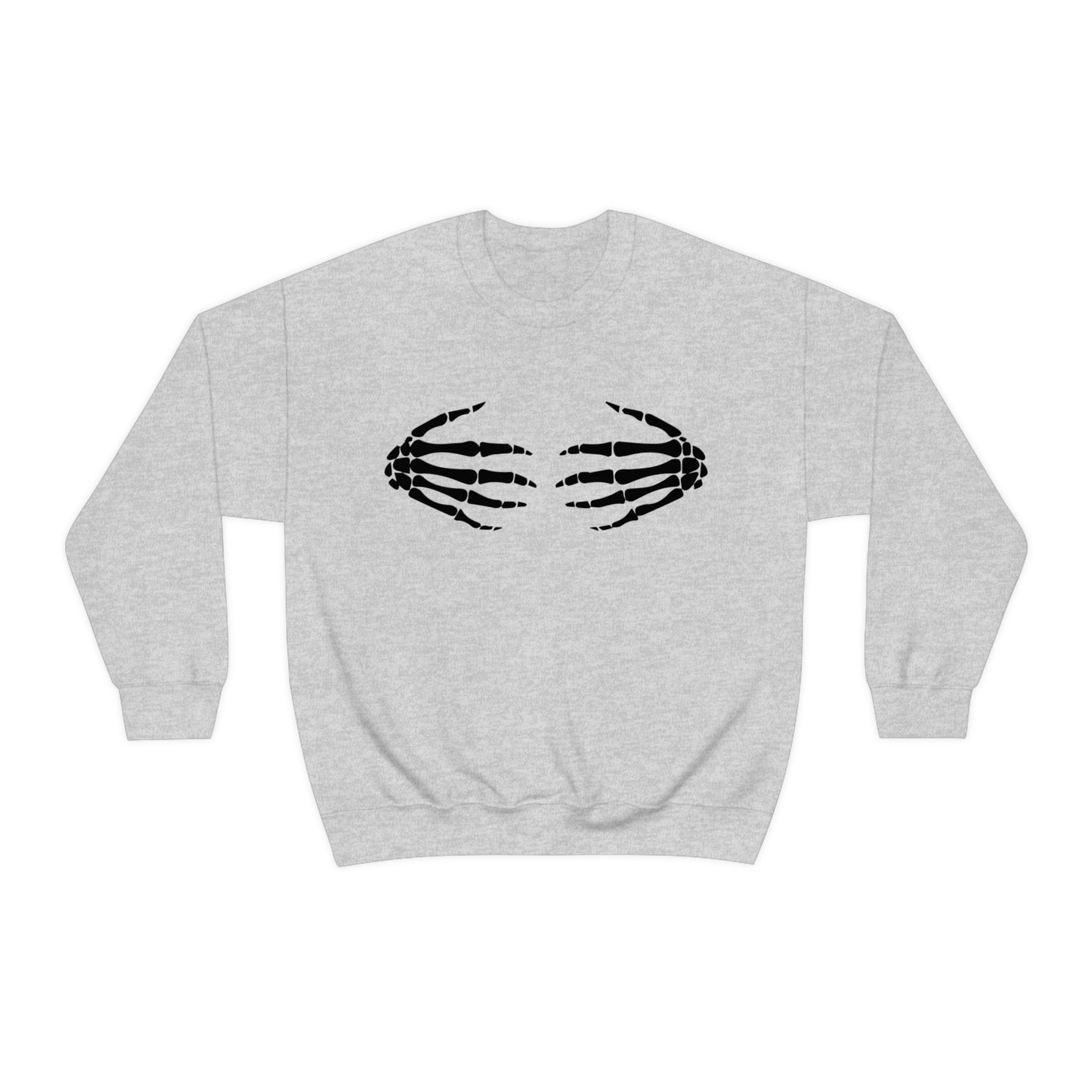 Skeleton Hands Crewneck Sweatshirt