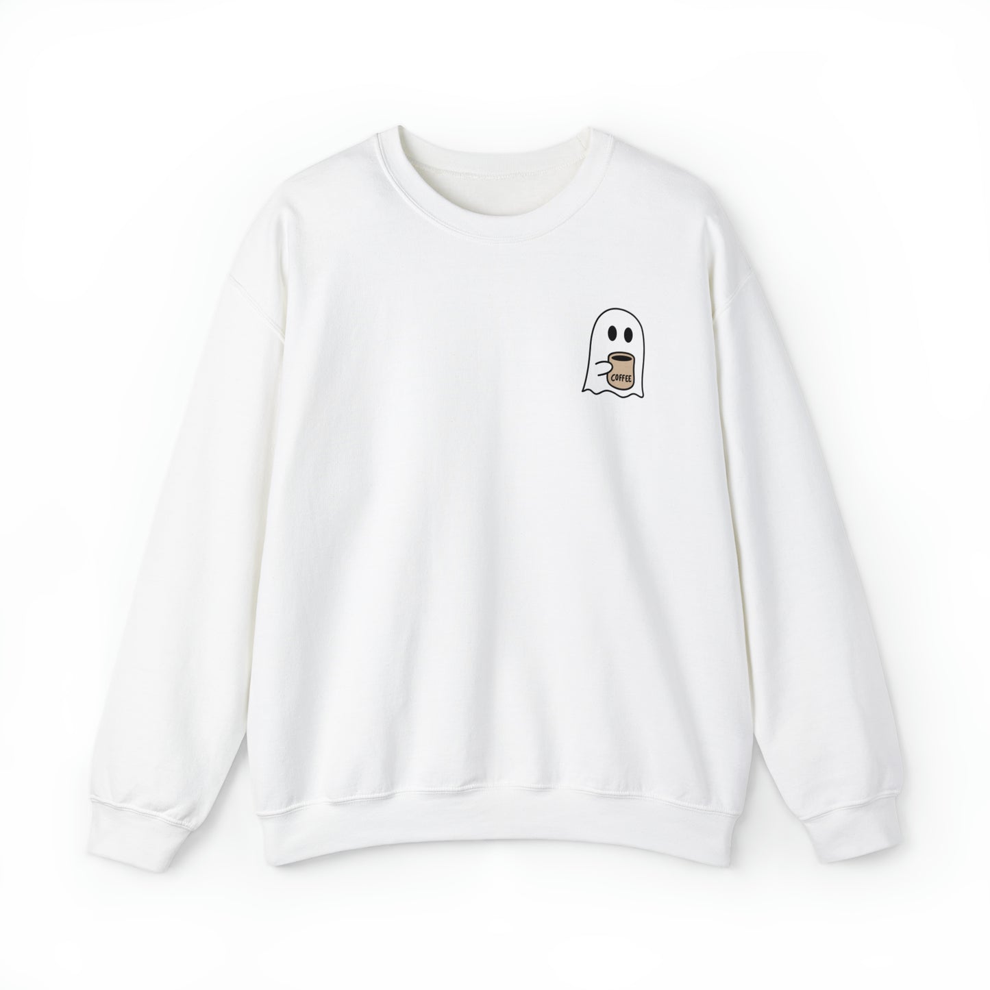 Spooky Coffee Unisex Crewneck Sweatshirt