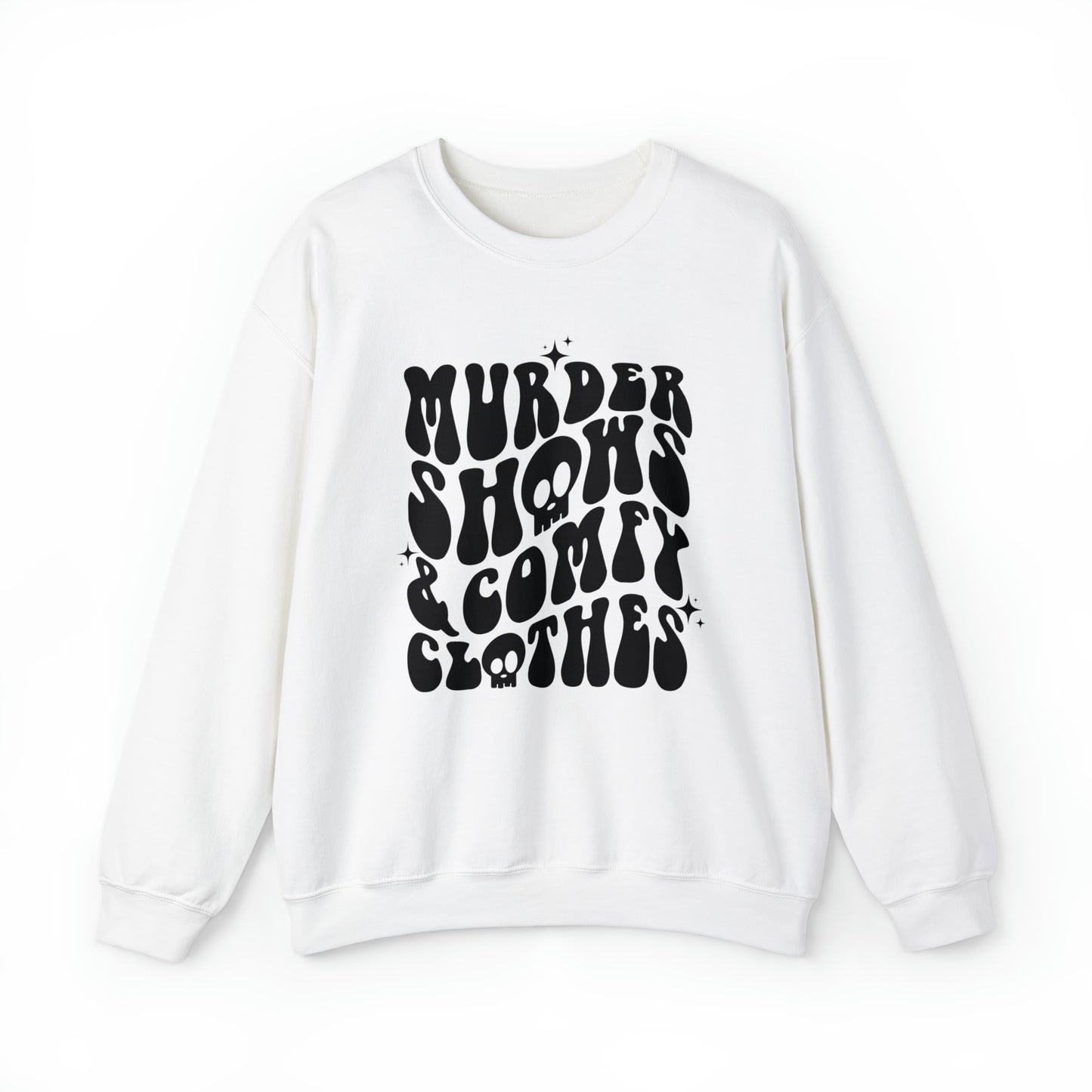 Murder Shows & Comfy Clothes Unisex Crewneck Sweatshirt