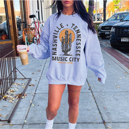 Nashville Music Sweatshirt