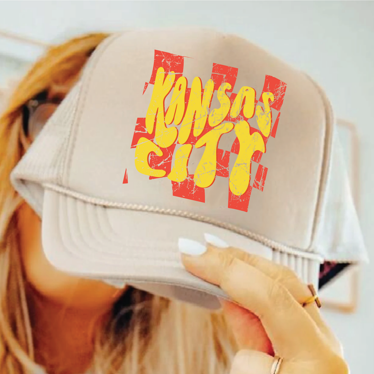 Kansas City Checkered Hat