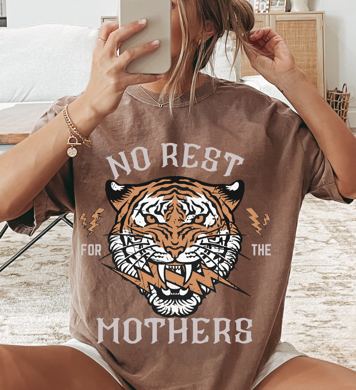 No Rest for the Mothers Adult Tee